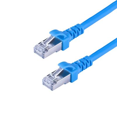 China Ethernet Network Wandong Computer Network Cable FTP 4 DEVICE 8P8C CAT 5e RJ45 To RJ45 24AWG Full Copper Fluke Screened Ethernet Patch Cable Cord for sale