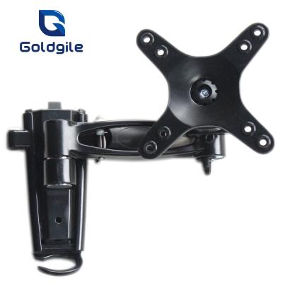 China Goldgile Aluminum 180 Degree LCD TV Wall Mount Bracket With Locking System For 10