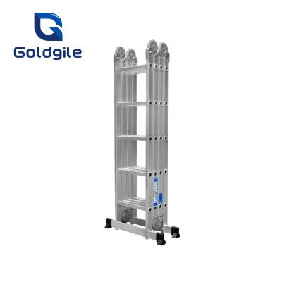 China 2021 Universal Folding Ladders 4X5 Step Ladders Stabilizer Telescopic Bar for sale