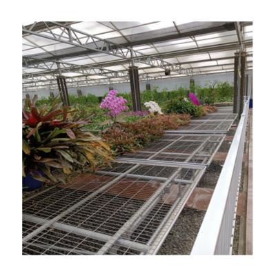 China Irrigation and Soilless Cultivation Greenhouse Seeding Nursery Bed Greenhouse Floors and Benches Hydroponic Trays for sale