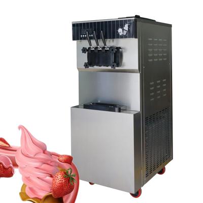 China Food truck used best commercial serve automatic soft ice cream vending machine à venda