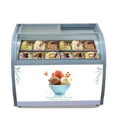 China Scoop fmini freezer ice cream display for sale