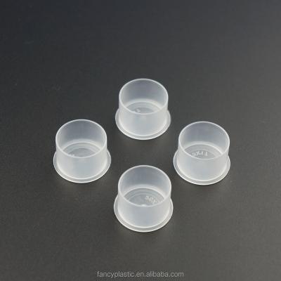 China Plastic Disposable Permanent Makeup Ink Cap Tattoo Ink Cap 25mm For Wholesale for sale