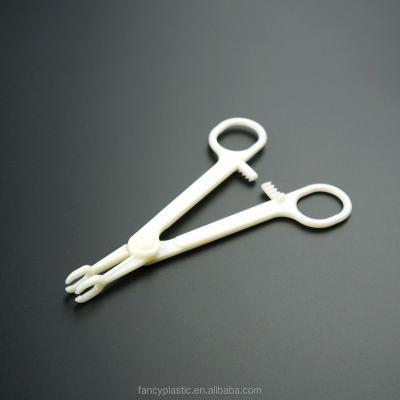 China Plastic Tattoo Forceps Forester Open Wholesale Disposable Tattoo Piercing Kits 50pcs/box for sale