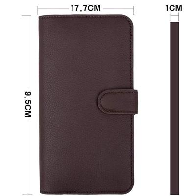 China Fashion Fashion Design Rfid Blocking Leather Phone Card Case Wallet With 8000mah Power Bank for sale