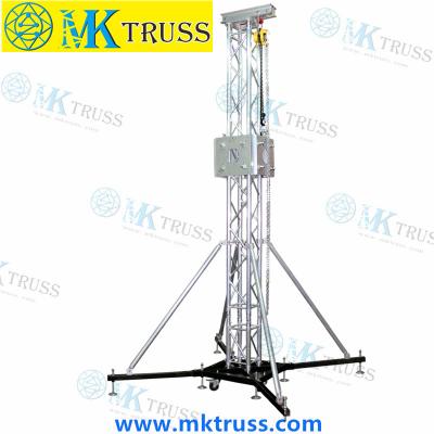 Κίνα Best Quality Truss Lift ground support Tower Aluminum Lighting Truss Tower system For Sale προς πώληση