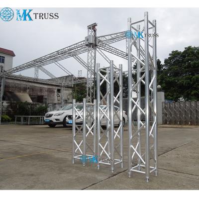 Cina new design aluminum light truss for concert aluminum spigot truss in vendita