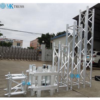 Chine Aluminum 6082-T6 curved aluminum heavy duty truss tower lift à vendre