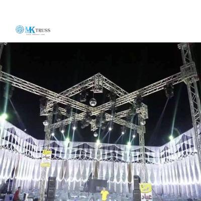 China 400mm Trade Show Exhibit Truss Professional Outdoor Event Stage Screen Display Concert for sale