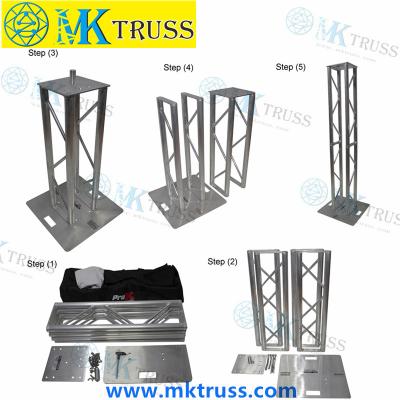 Κίνα Aluminum Stage Truss FLEX TOWER PLATFORM TOTEM PACKAGE with Carrying Bag convenient truss tower system προς πώληση