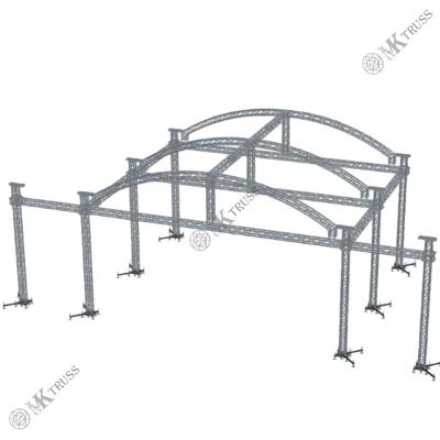 Chine 290*290mm black aluminium box truss compatible with F34 truss à vendre