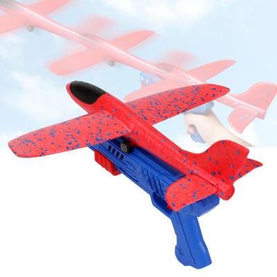 China Hot Selling Airplane Toy Factory Airplane Gun Launcher Airplane Launcher Toy For Kids New Style Gun Toys With Airplane for sale