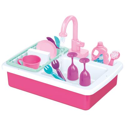 China Kitchen Toy Cocinas De Juguete Factory Wholesale Kitchen Play Set New Style Kitchen To Go Down Toys For Children for sale