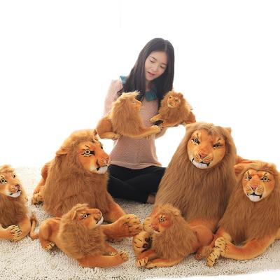 China Plush Toy Boy Favorite Hot Selling Lion Plush Pillow Adulet Birthday Stuffed Plush Toy Animals Hight Quality Toys for sale