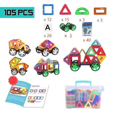 China Building Block Factory Wholesale Kids Favorite Magnetic Building Block Diy Funny Toys Hot Selling Kids Educational Toys for sale