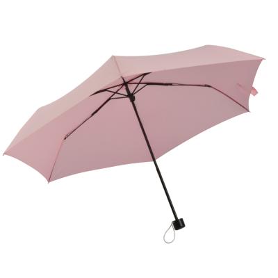 China Promotion Use Factory Price Daily Ribs Travel Compact Umbrella 3 Small Umbrella 6 Times for sale