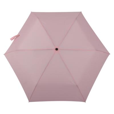 China Advertising Promotion 3 Fold Folding Lightweight Easy Care Umbrella for sale