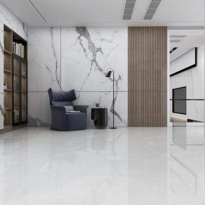 China Cheap Price Glazed Full Glazed Porcelanato Polished 60X60 Gray Living Room Floor Metal Tiles Tiles for sale