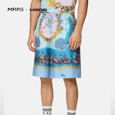 China high quality Anti-wrinkle MRRS MGOO custom all over print polyester casual shorts fitness sports mesh breathable big version streetwear PRI for sale