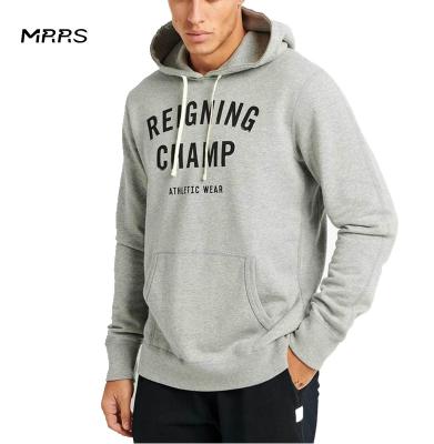 China Anti-wrinkle MRRS wholesale customize logo letter printed fashion cotton men's hoodie pullover hoodies sweatshirts for sale