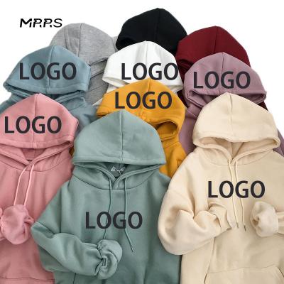 China Custom Plain Anti-Wrinkle MRRS Cotton Print Hoodie Pullover Sweatshirt for sale