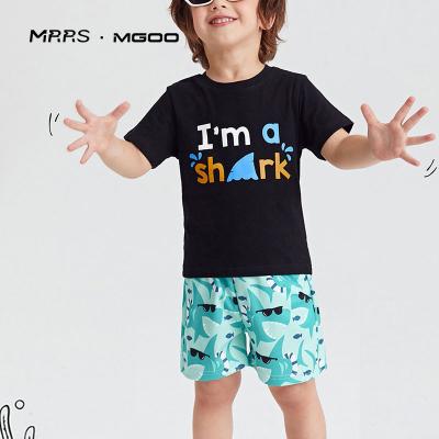 China QUICK DRY MRRS Customized Cute ODM Kids Letters Graphic Tee For Boys for sale