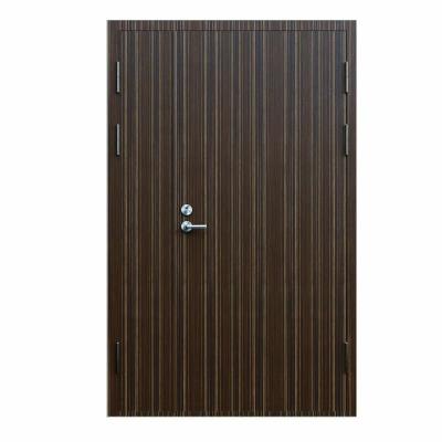 China Fire Protection Manufacturer Price Painted Door Composite Fire Grade Villa Wood Door For House Garage for sale