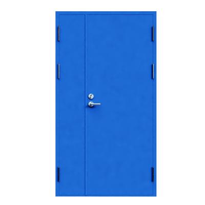 China Fire Protection 2 Hour Fire Rated Steel Door For Emergency zu verkaufen