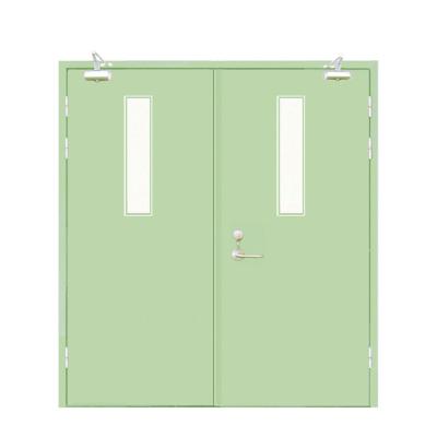 China Fire Protection 180 Mins Steel Fire Rated Doors With Paint Finish en venta