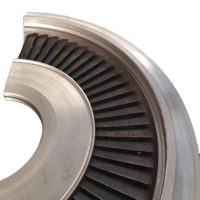 China Various Steam Turbine Promotional Goods Using Ind Turbine Generator Blades Flat Blade Turbine Impeller for sale