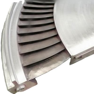 China Power Plant High Quality New High Precision Stainless Steel Material Processing Precision Diaphragm Steam Turbine Shingle for sale