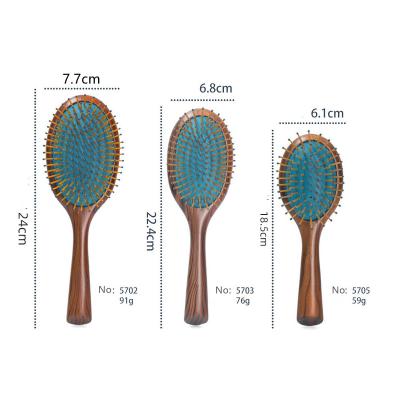 China Cushion fancy air cushion hair comb messsege sweep wide tooth comb and brush for hair care for sale