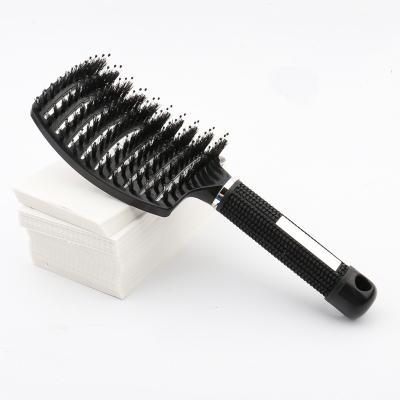 China Palette Hotsell Hair Styling Tools Plastic Hair Brush Hot Comb for sale