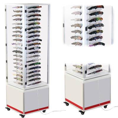 China Shops Supermarket Wholesale Shop Shelves Led Lighted Sunglasses Shelf Customize Shoes Display Stand One-stop Import for sale