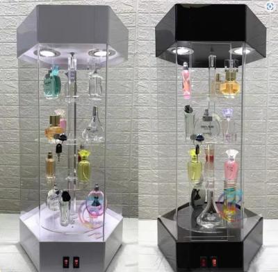 China Wholesale Custom Shops Display Stand 360 Degree Rotating Acrylic Display Cigarette Display Rack High Quality Smoke Shop for sale