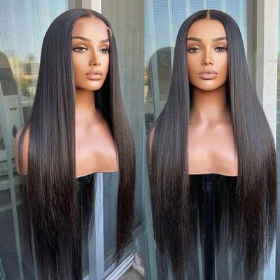 China Raw Straight Human Hair Peruvian Cambodian Swiss Lace Bone Wig Body Wave Hair Frontal Wigs for sale