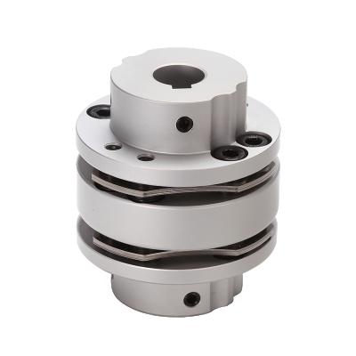 China Factory DLT Double Diaphragm Motor Shaft Coupling 20mm Flexible Shaft Coupling Aluminum for sale