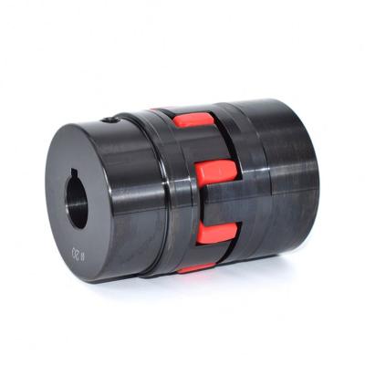 China High Elasticity Industrial Equipment Stainless Steel Double Flange Spider Jaw Rubber Shaft Coupling for sale