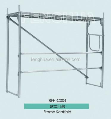 China RFH-C004 European standard frame scaffolding for sale