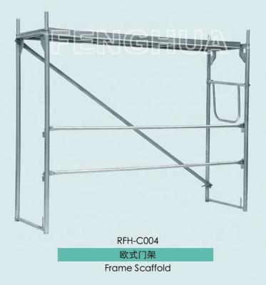 China Traditional type scaffoldngs and layher frame for sale