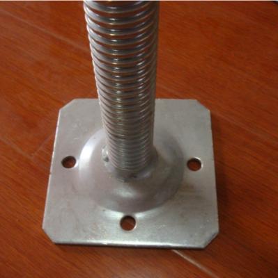 China Modern Adjustable Screw Jack Scaffold Cavity Base for sale