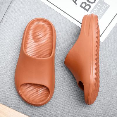 China Cushioning cushioning new fashion style ladies slippers real and soft pvc comfortable casual flats summer slippers for sale