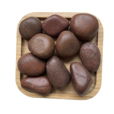 China Modern washed and polished pebble stone garden for sale