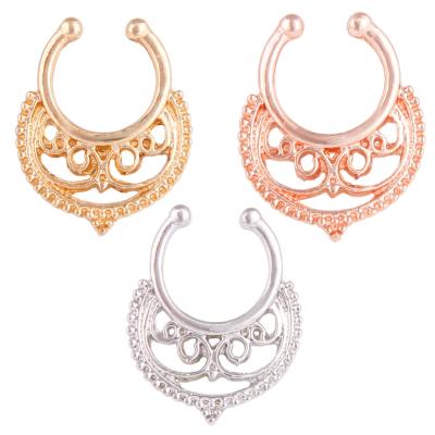 China Hiphop Septum Nose Ring Hoop Piercing Nose Ring for sale