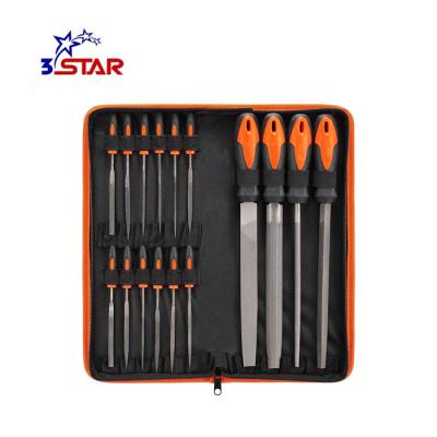 China OTHER 16Pcs Premium Grade T12 Drop Forged Alloy Steel File Set With Carry Case for sale