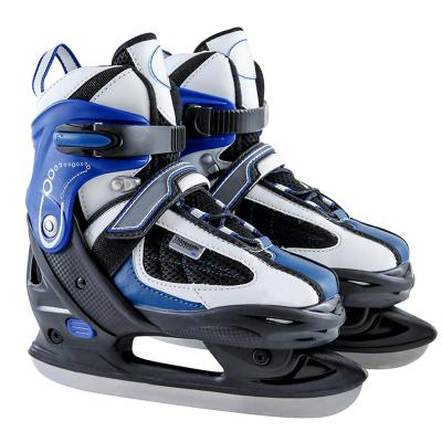 China Outdoor / Indoor Ice Sports New Style Leisure Mold Synthetic Leather Upper Ice Skates For Boys And Girls for sale