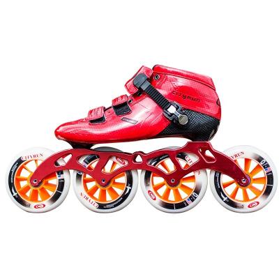 China Leisure sports for club or big competition power 100mm/110mm wheel for best club aggressive inline skates FLYDAZZLE for sale