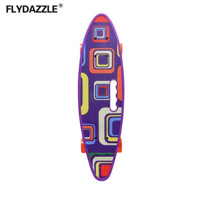 China PP+Aluminum+PU Plastic Skateboard Listrik Harga Fish Skateboard Long Complete Custom Skateboard Decks for sale