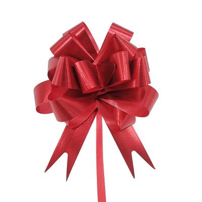 China New Christmas floral gift bundling Hand-pull Single Flower Aluminum Coating Plastic Flowers 1.8*80cm 50pieces for sale