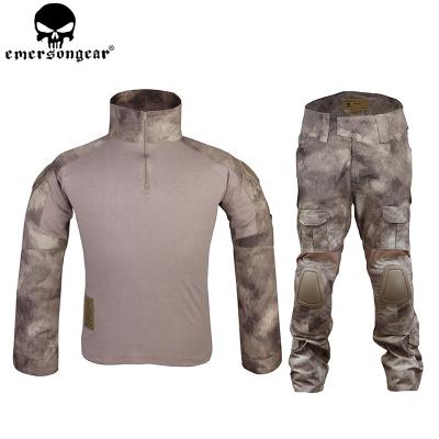 China EMERSONGEAR Gen2 BDU Combat Anti-UV Suit Camouflage Shirt Uniform Tactical Pants With Elbow Knee Pads Hunting Clothes Atacs for sale